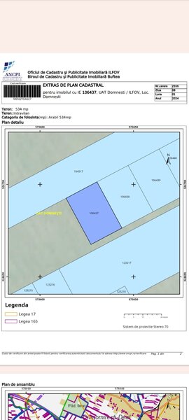 Domnesti, Ciutaci, Radial 1 Vest,